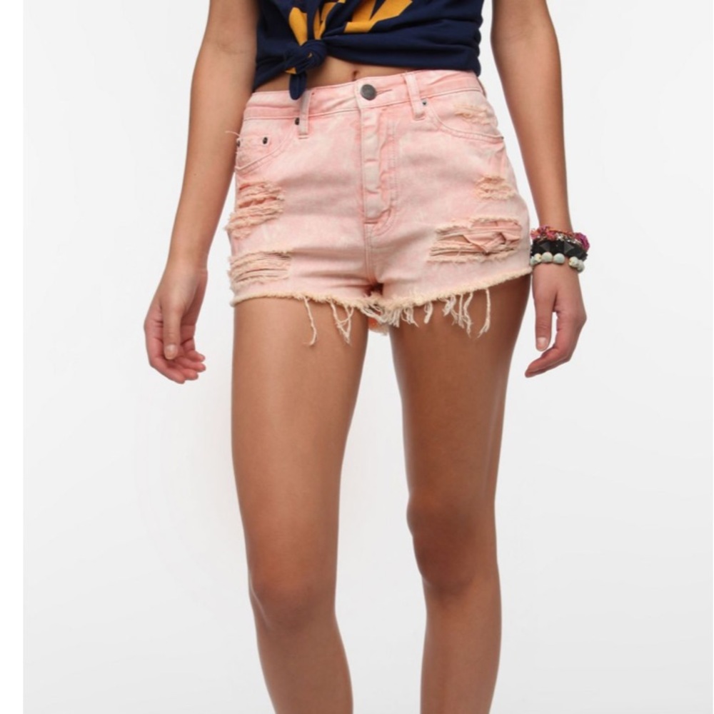 BDG Cheeky Pink Shorts